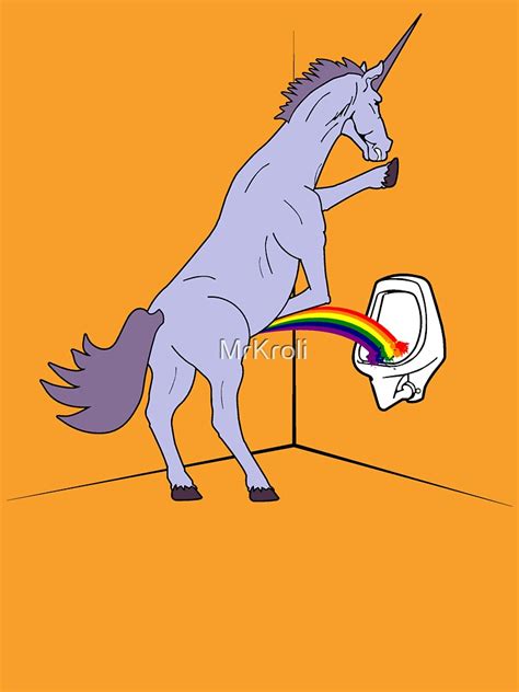 unicorn peeing.